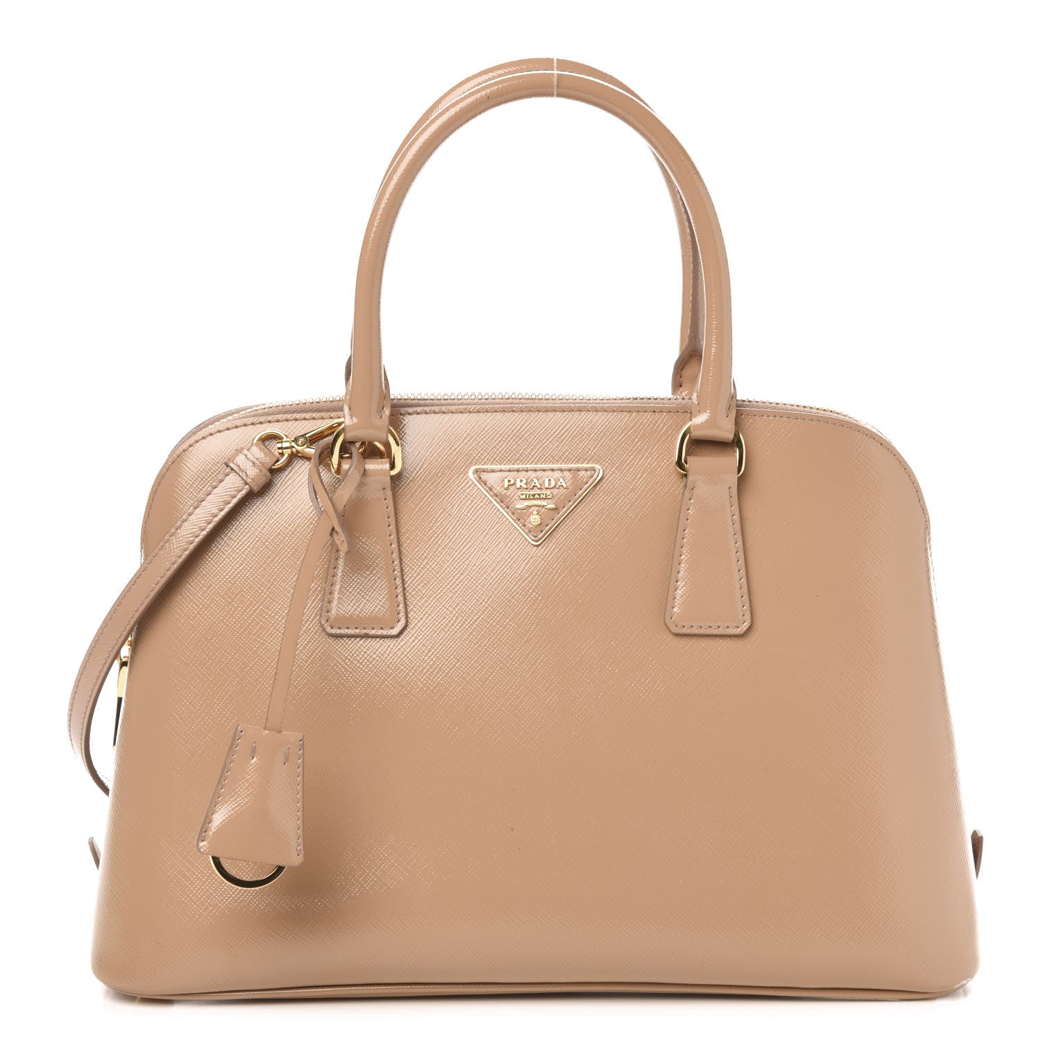 Prada Saffiano Vernice Medium Promenade Tote Cammeo 1 of 10