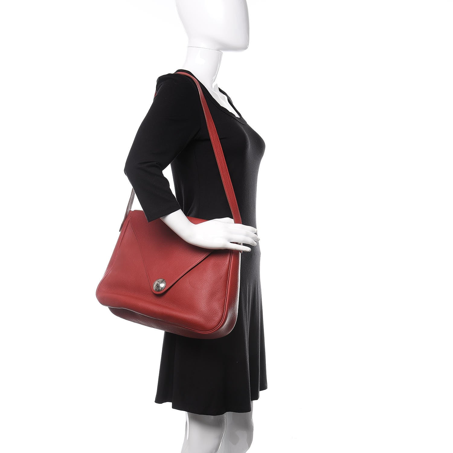 Hermes Taurilllon Clemence Christine Rouge Vif 2 of 11