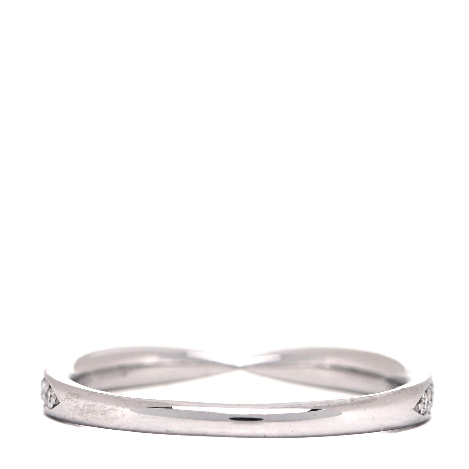 Tiffany Platinum Diamond Harmony Bead-set Band Ring 49 5 3 of 5