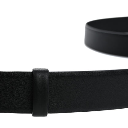 Chanel Calfskin Crystal CC Chain Belt 85 34 Black 7 of 9
