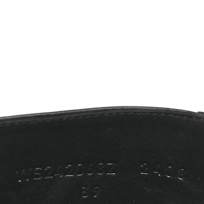 Hermes Calfskin Jaime Boots 39 Black 10 of 11