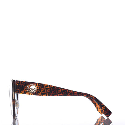 Fendi Acetate F is Fendi FF Cat Eye Sunglasses FF 0360/G/S Havana 3 of 7