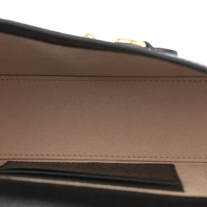 Gucci Calfskin Horsebit 1955 Shoulder Bag Black 4 of 10