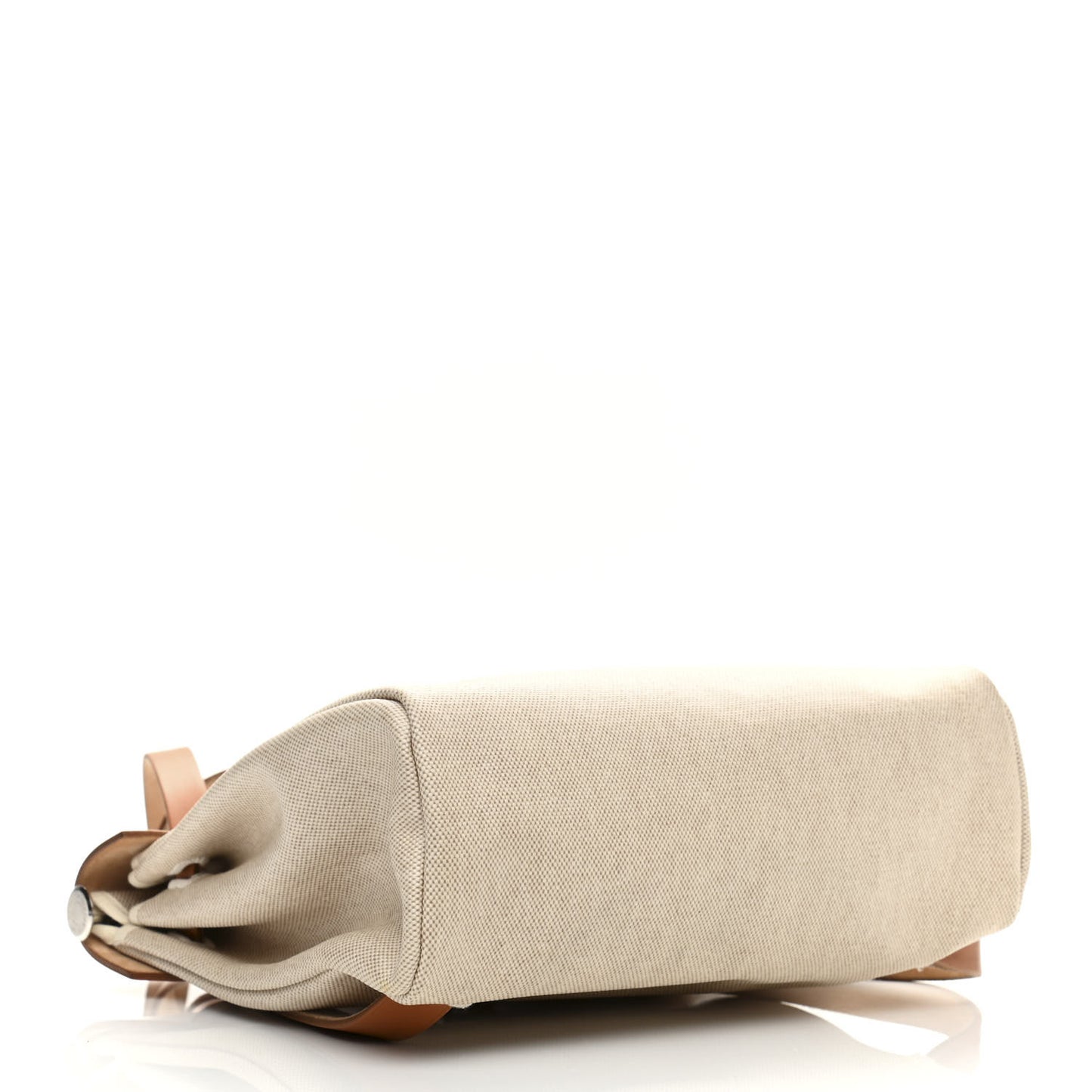 Toile Vache Calfskin Herbag 30 PM Backpack Natural