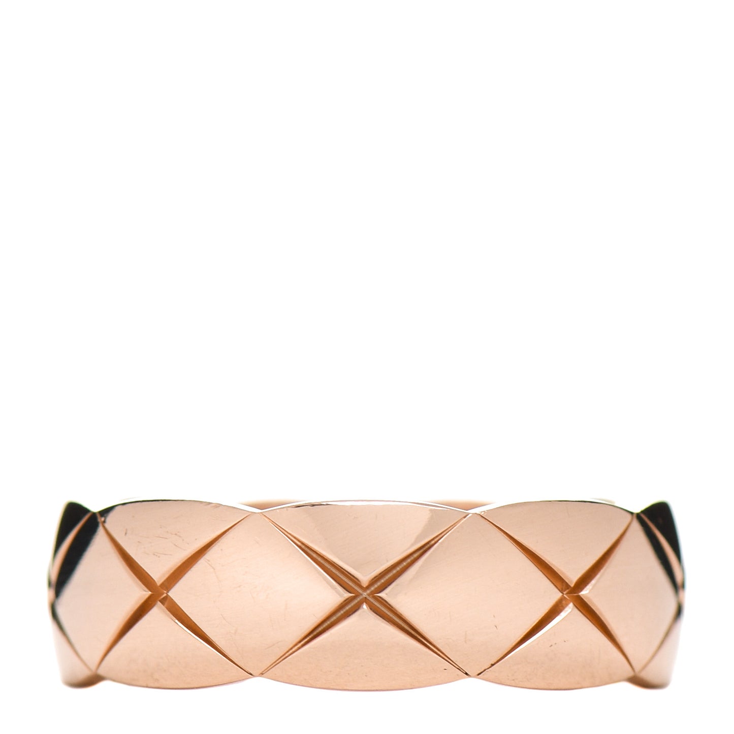 18K Beige Gold Small Coco Crush Ring 58 8.25
