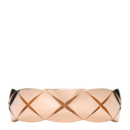 Chanel 18K Beige Gold Small Coco Crush Ring 58 8.25 1 of 6