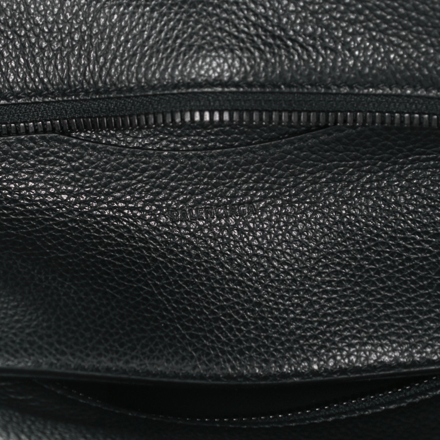 Grained Calfskin Neo Classic Black Hardware Mini City Black