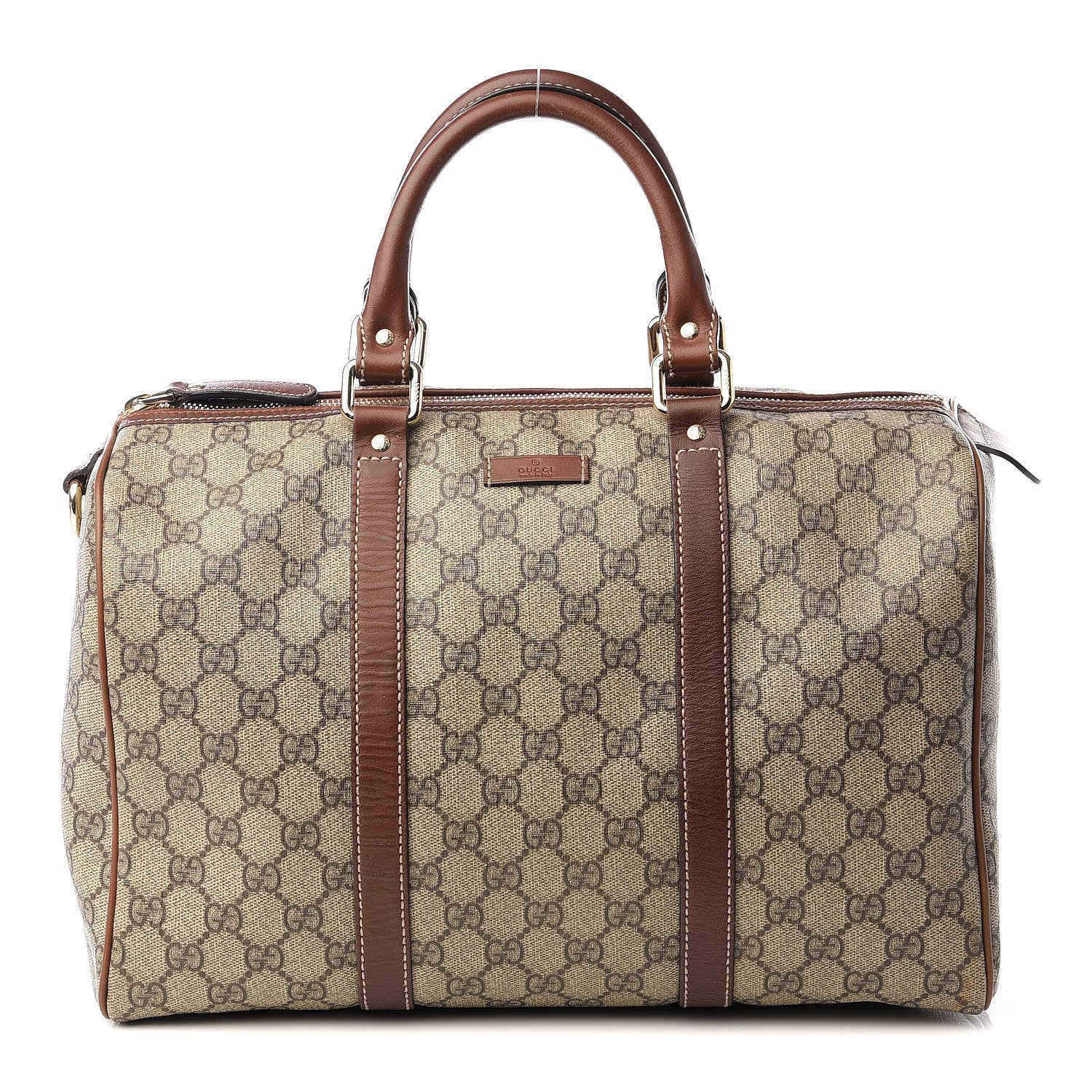 Gucci GG Plus Monogram Medium Joy Boston Brown 1 of 17