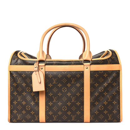 Louis Vuitton Monogram Sac Chien 50 Pet Carrier 1 of 11