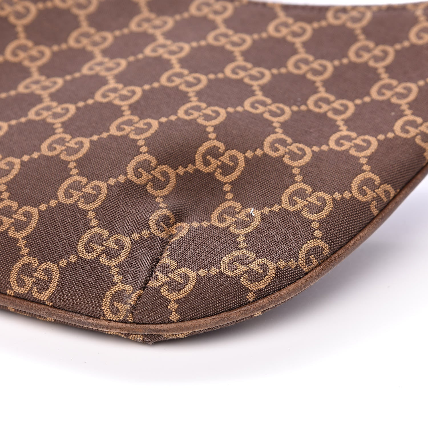 Gucci Monogram Shoulder Bag Dark Brown 11 of 13