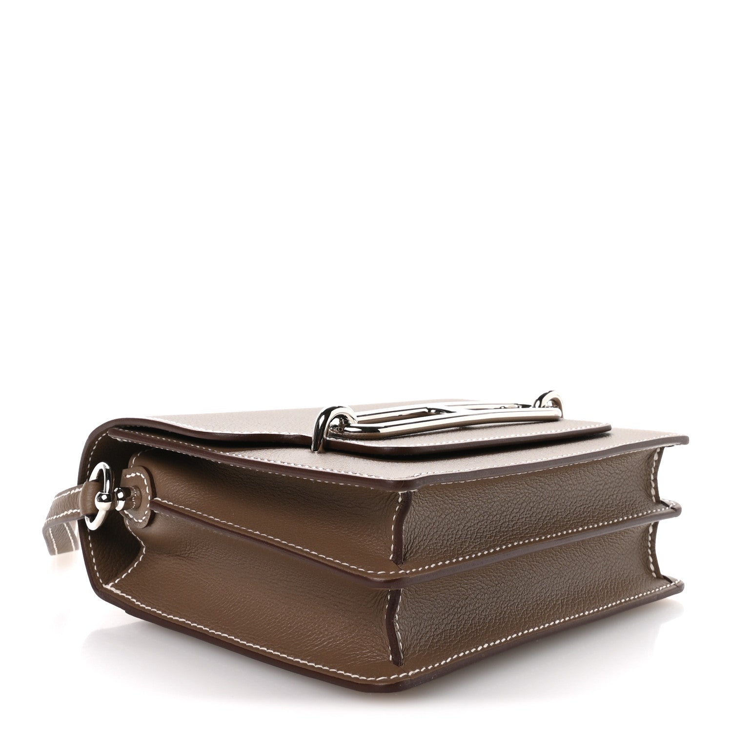 Hermes Evercolor Mini Sac Roulis Etoupe 4 of 10