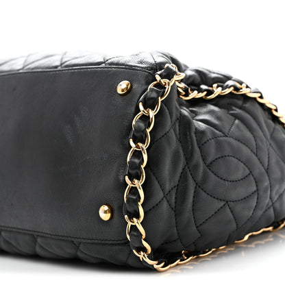 Chanel Calfskin Quilted Large Chain Me Hobo Black 10 of 13