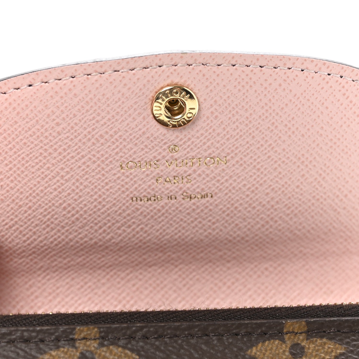 Louis Vuitton Monogram Rosalie Coin Purse Rose Ballerine 6 of 7