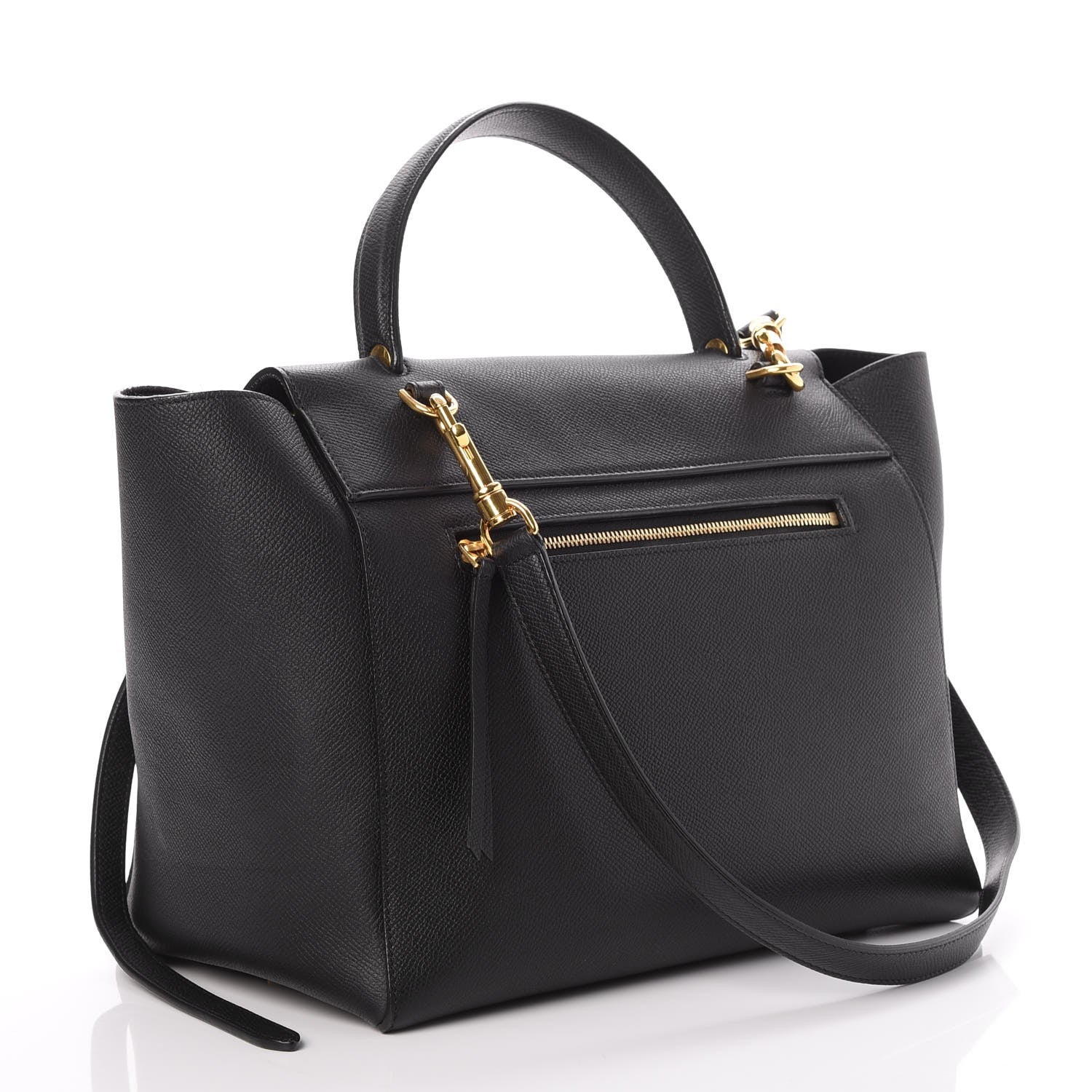Celine Grained Calfskin Mini Belt Bag Black 4 of 8