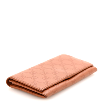 Gucci Guccissima Continental Flap Wallet Saffron 4 of 10