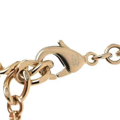Chanel Pearl Baguette Crystal CC Long Necklace Gold 4 of 4