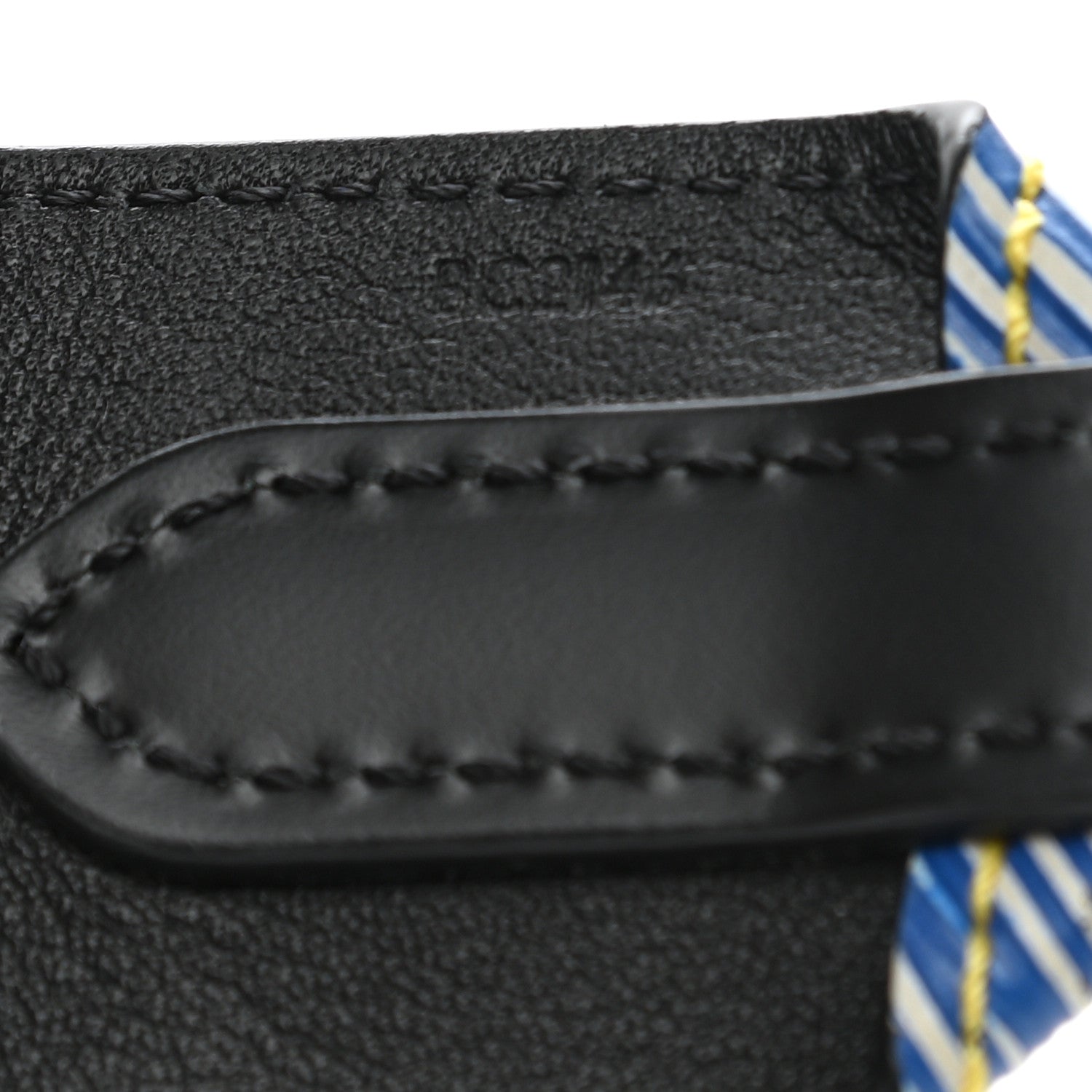 Louis Vuitton Epi Bandouliere Shoulder Strap Denim Light 6 of 7