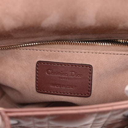 Christian Dior Lambskin Cannage Gradient Small My ABCDior Lady Dior 11 of 22