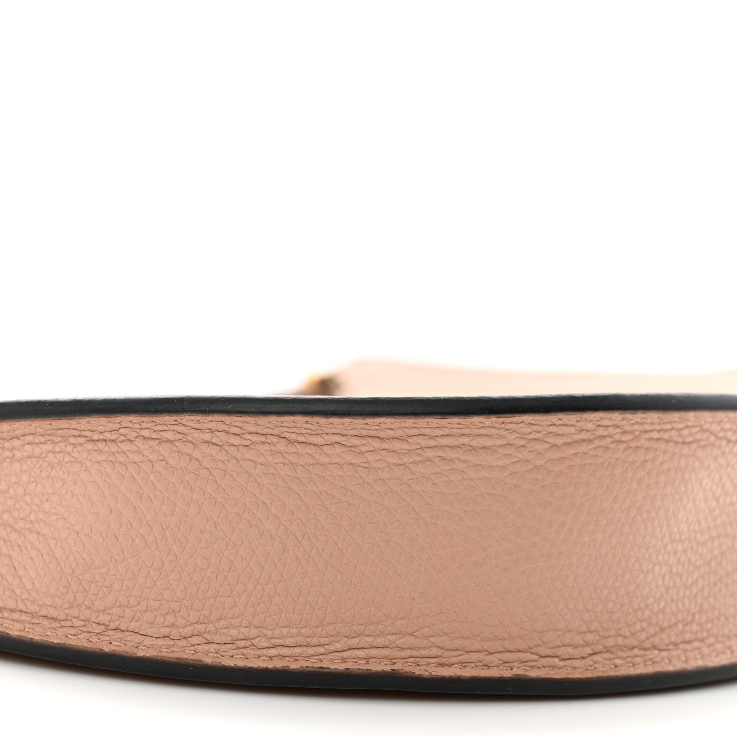 Valentino Garavani Grainy Calfskin Mini Vlogo Hobo Bag Rose Cannelle 8 of 10
