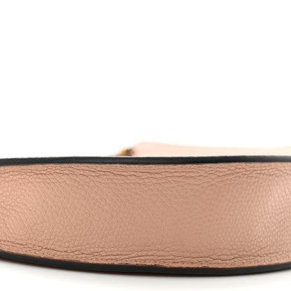 Valentino Garavani Grainy Calfskin Mini Vlogo Hobo Bag Rose Cannelle 8 of 10