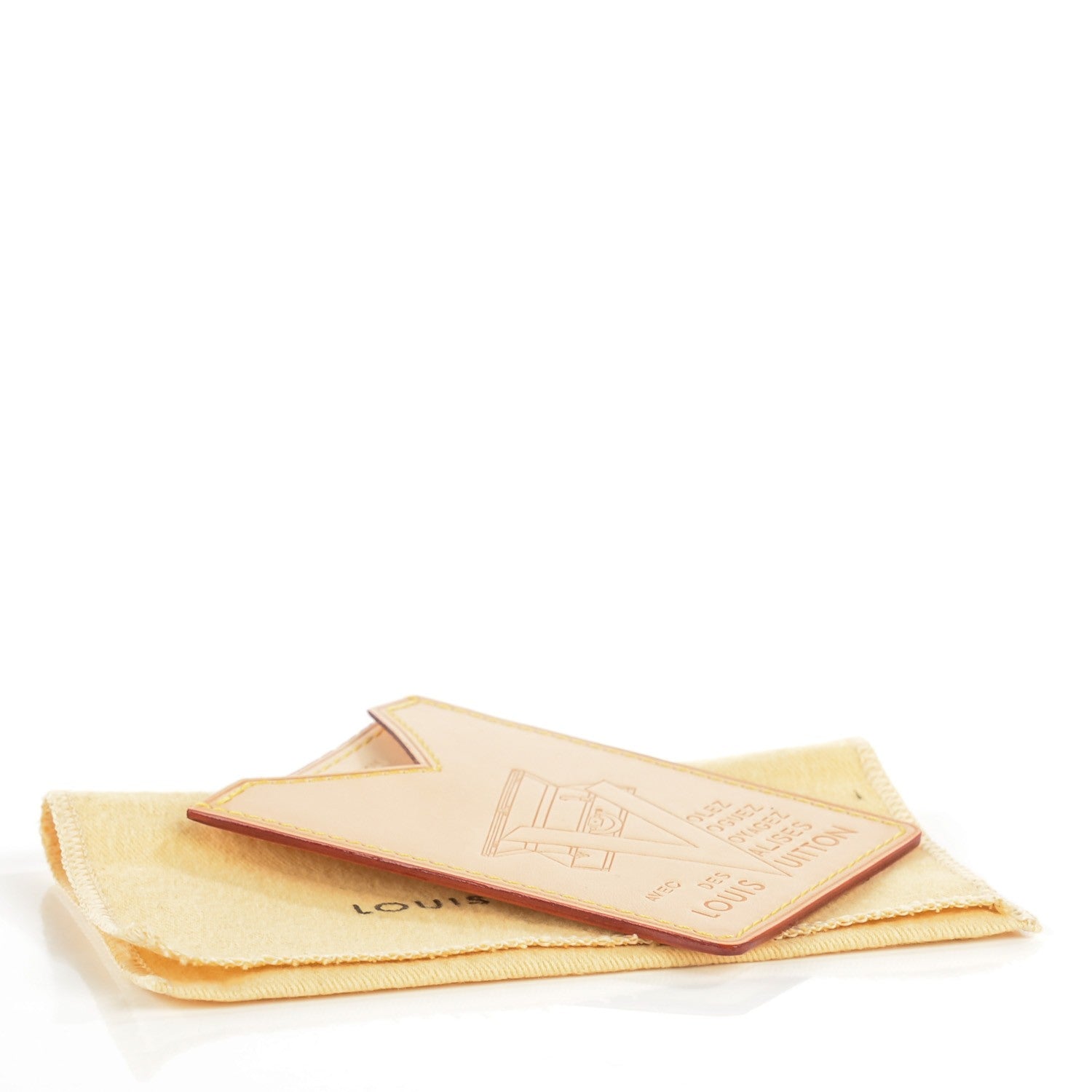 Louis Vuitton Vachetta Voyages Card Holder 4 of 5