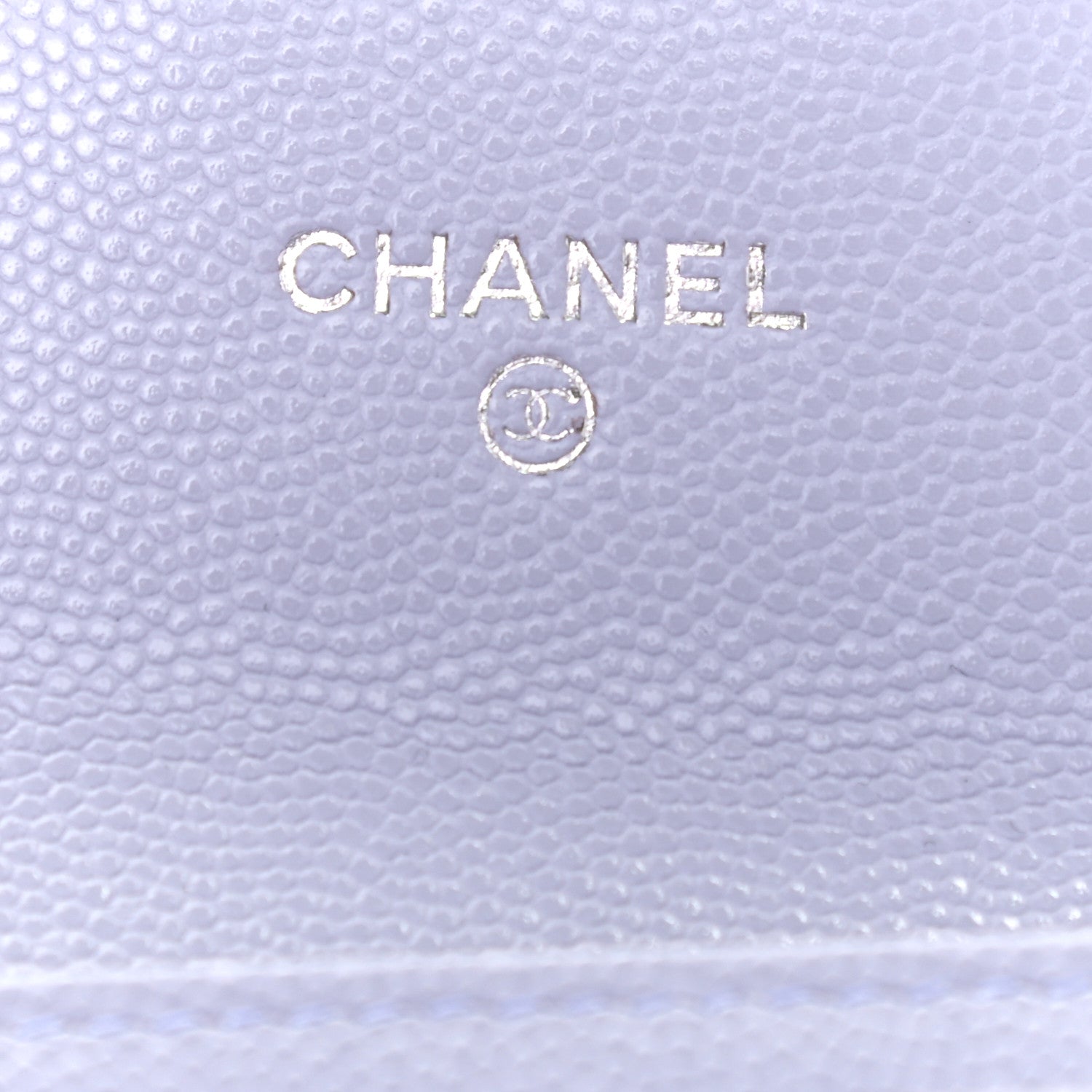 Chanel Caviar Quilted Flap Card Holder Wallet Light Purple 6 of 8