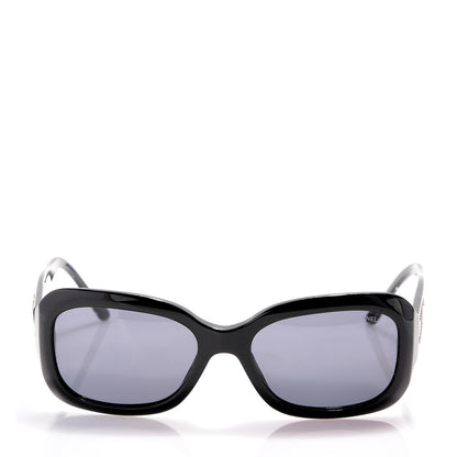 Chanel CC Sunglasses 5102 Black 2 of 7