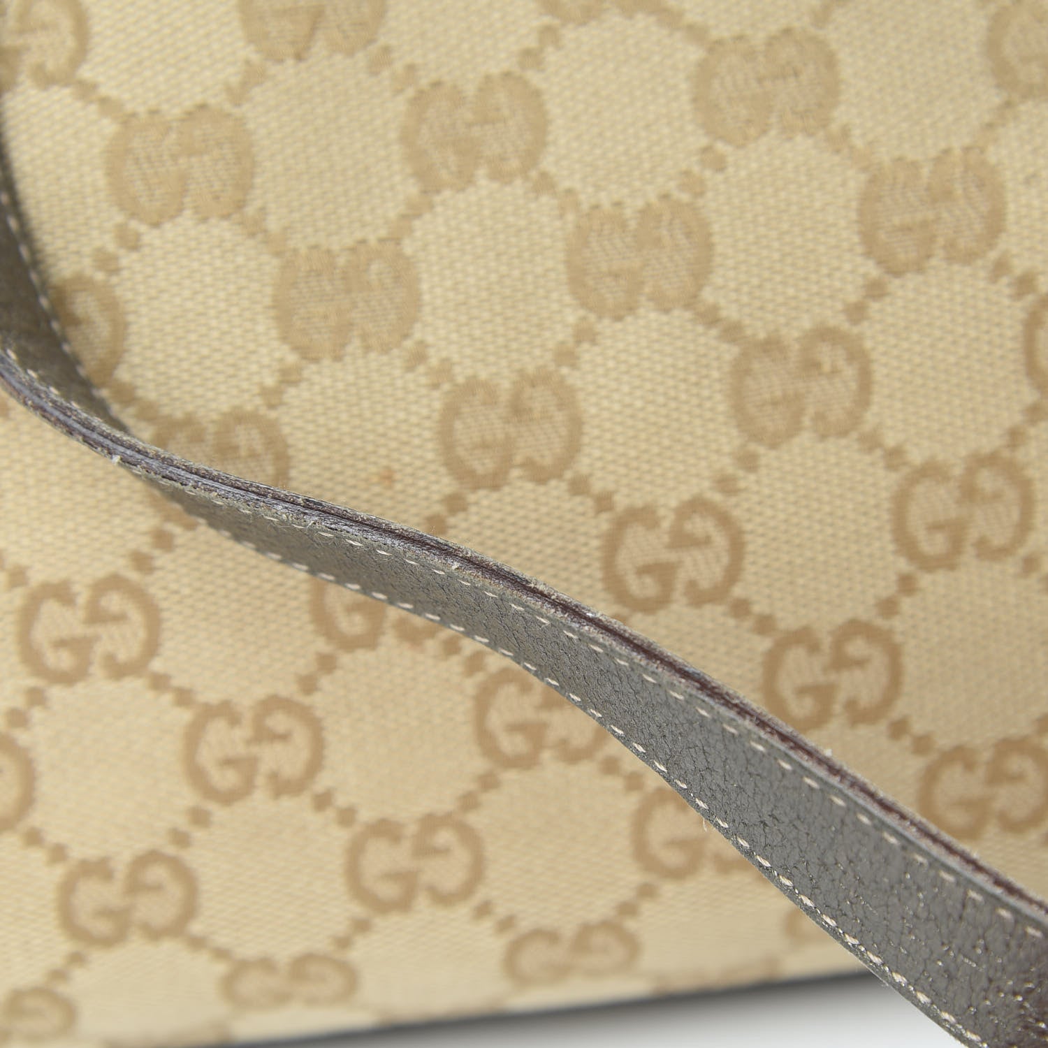 Gucci Monogram Medium Abbey Tote Dark Brown 15 of 17