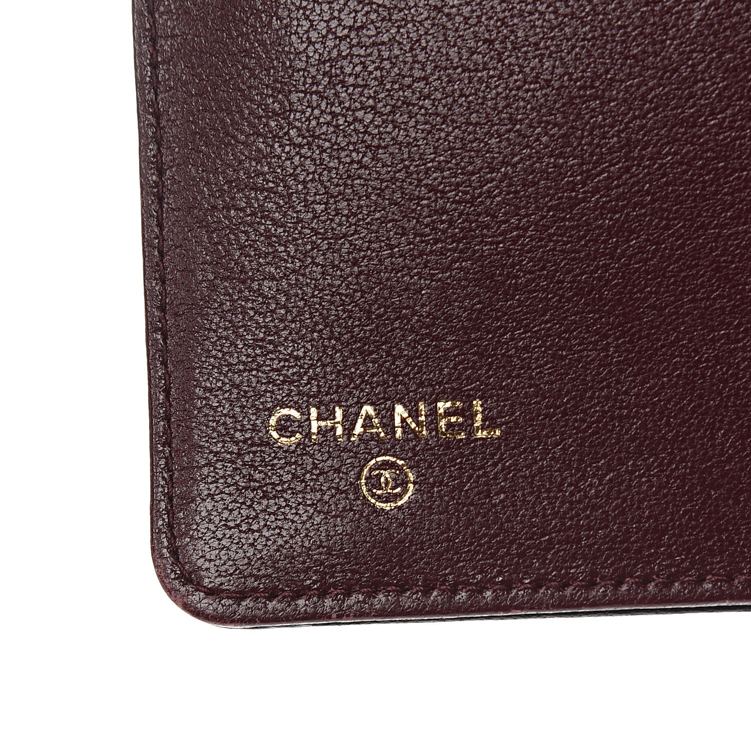 Chanel Sheepskin Quilted Mademoiselle Vintage Yen Wallet Navy 5 of 8