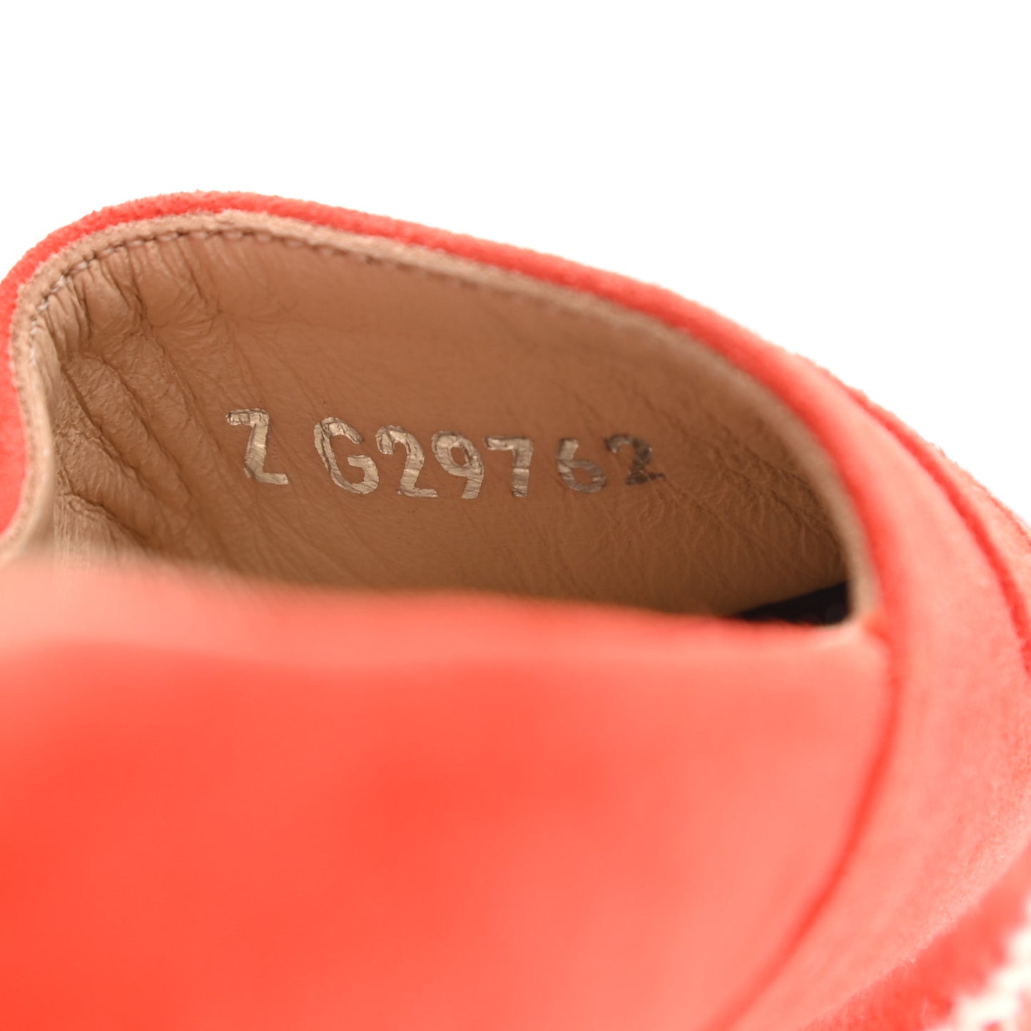 Suede CC Espadrilles 38 Orange