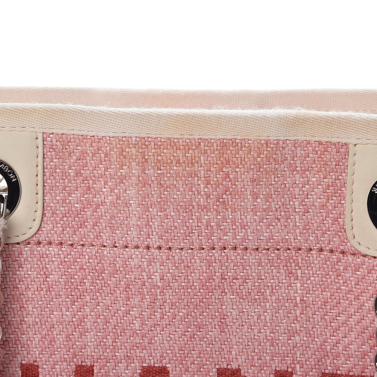 Chanel Canvas Small Deauville Tote Pink 11 of 15