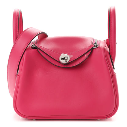 Hermes Swift Verso Mini Lindy 20 Rose Mexico Rouge Piment 1 of 9