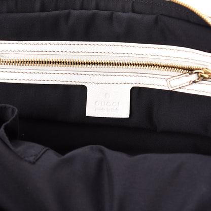 Gucci Goatskin Small Capri Bowler White 6 of 8