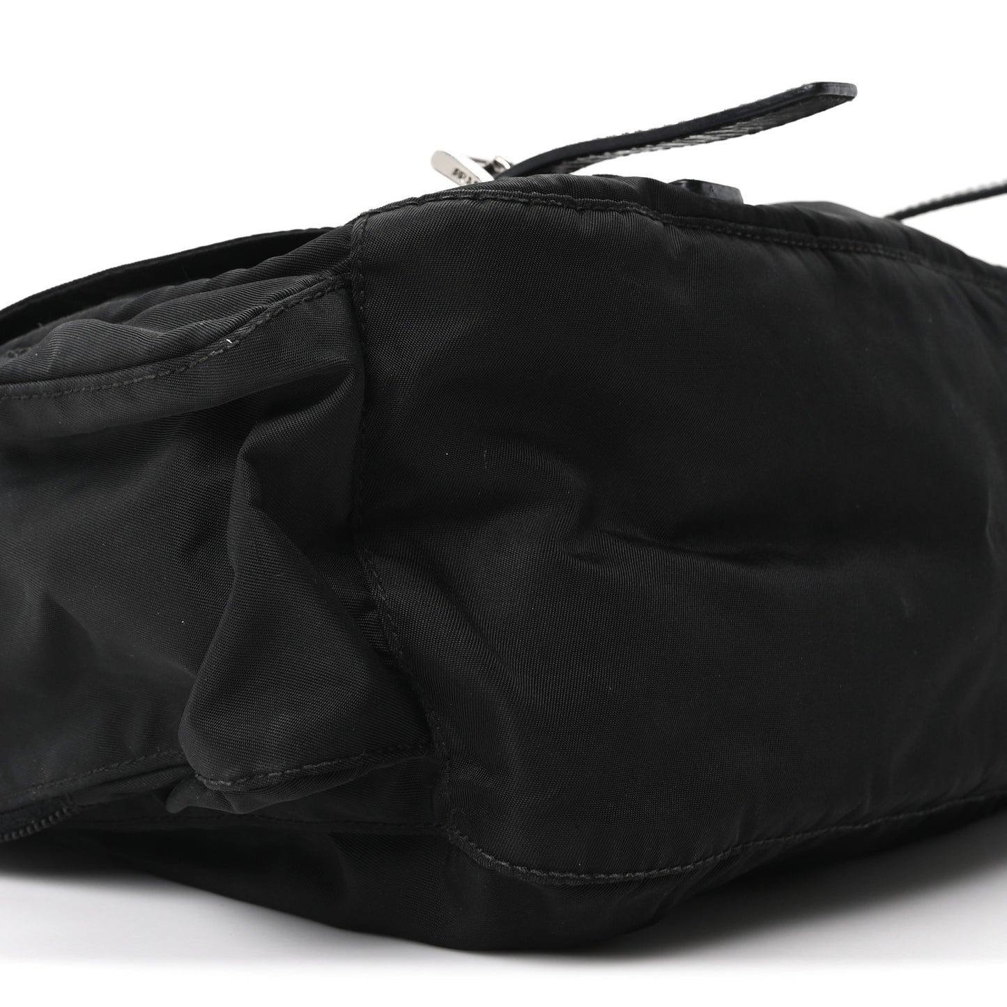 Tessuto Nylon Vela Messenger Bag Black