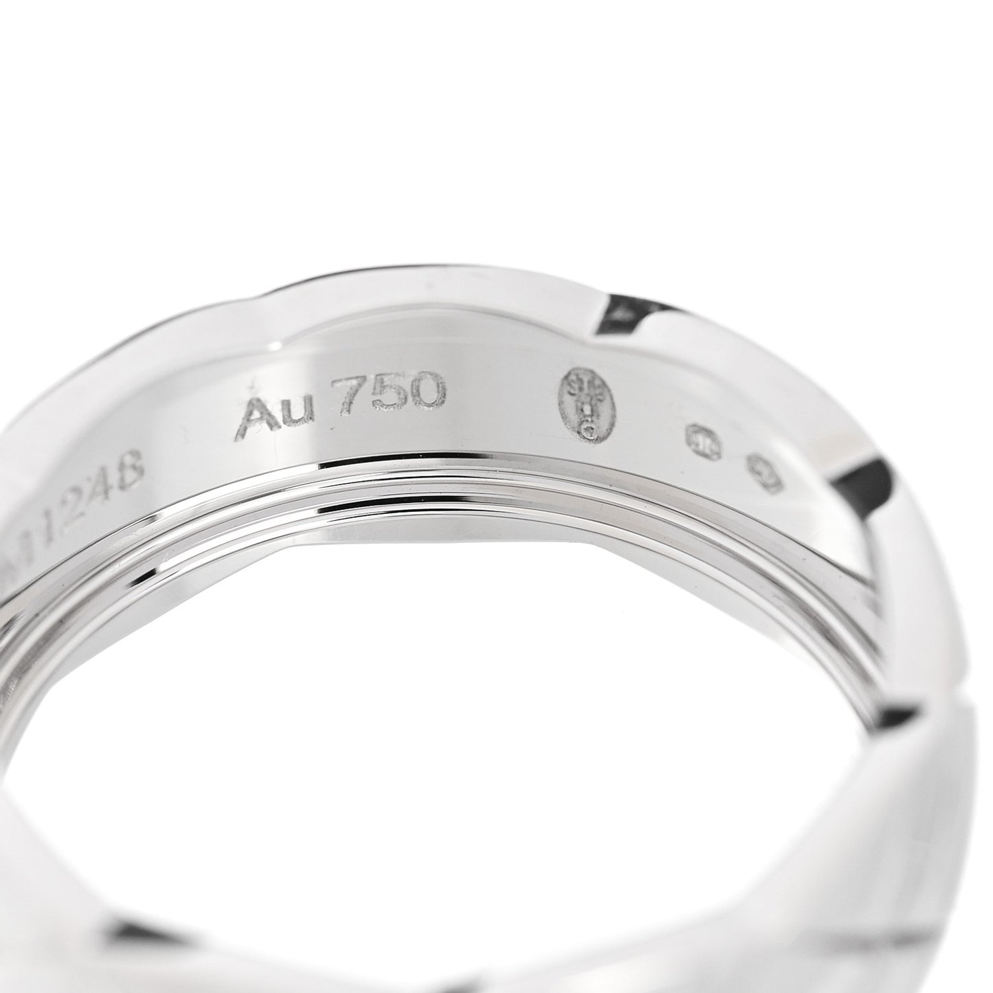 18K White Gold Small Coco Crush Ring 53 6.5