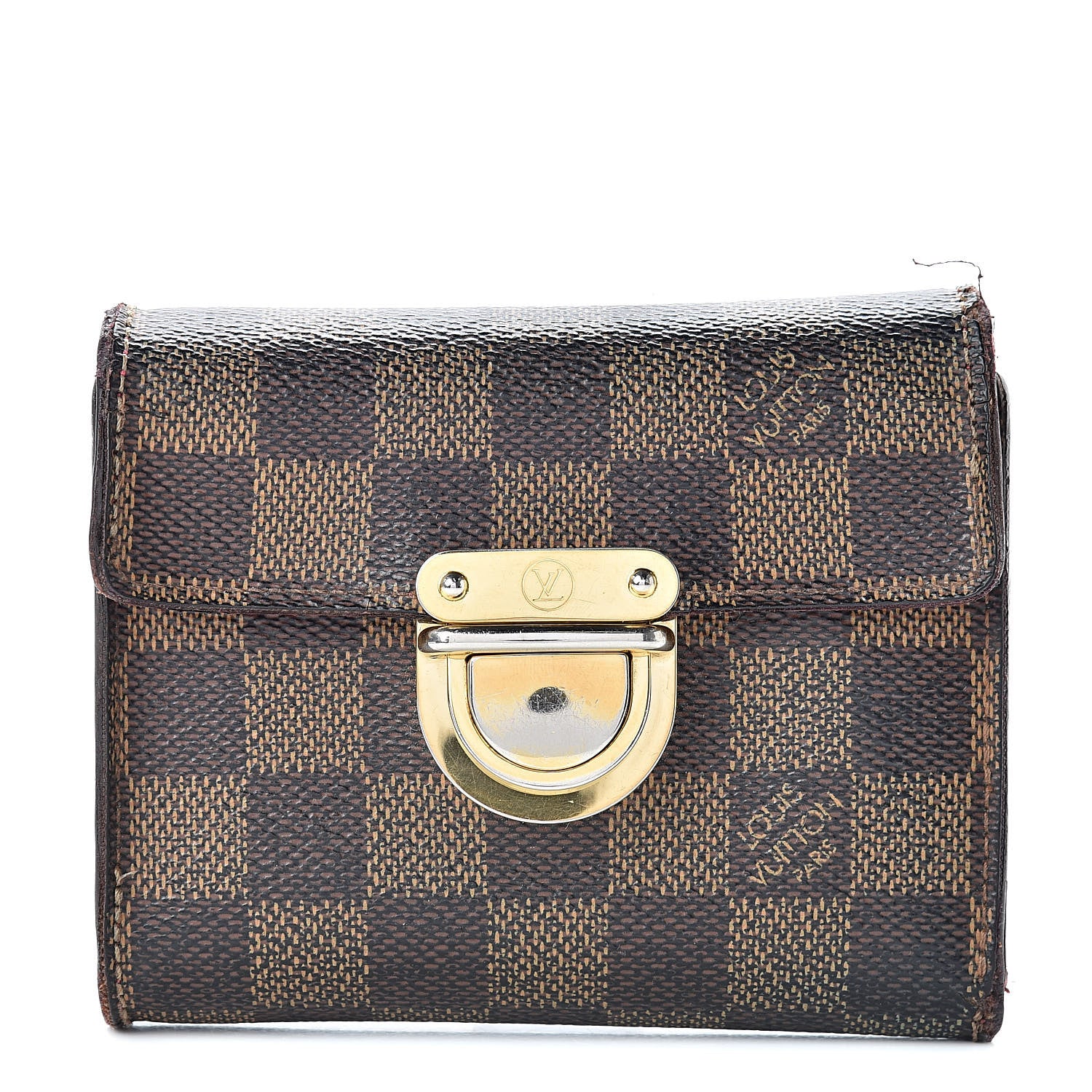 Louis Vuitton Damier Ebene Koala Compact Wallet 1 of 20