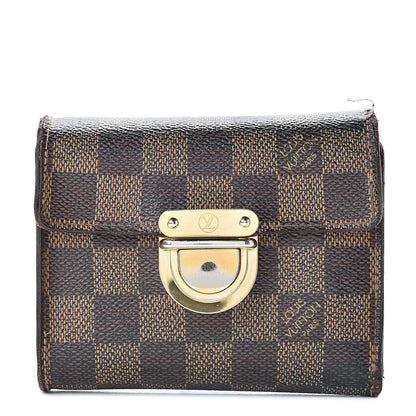 Louis Vuitton Damier Ebene Koala Compact Wallet 1 of 20