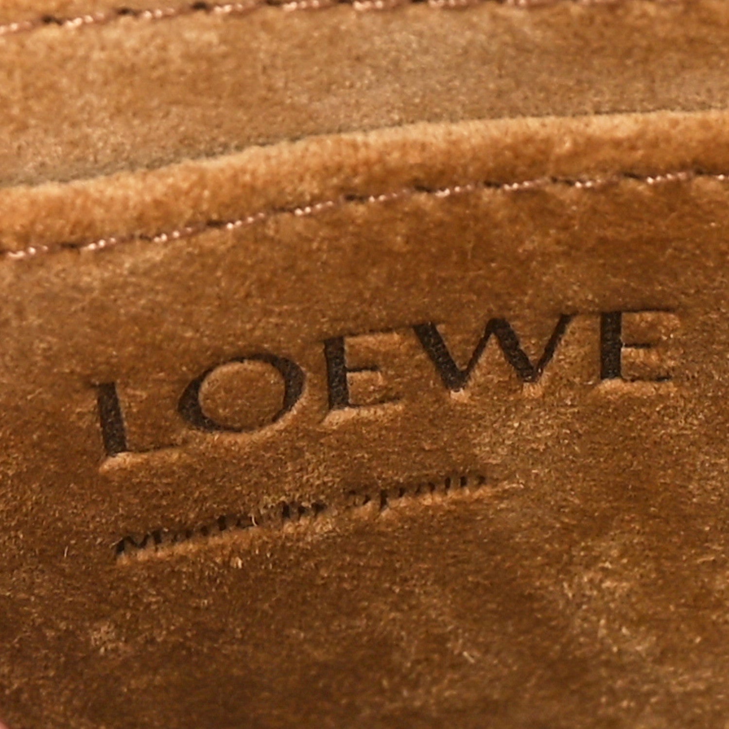 Loewe Calfskin Jacquard Mini Gate Dual Bag Butter 6 of 10
