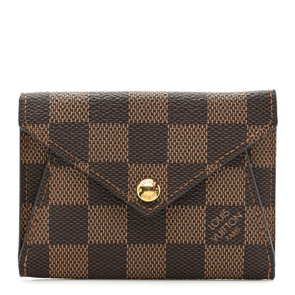Louis Vuitton Damier Ebene Compact Origami Wallet 1 of 12