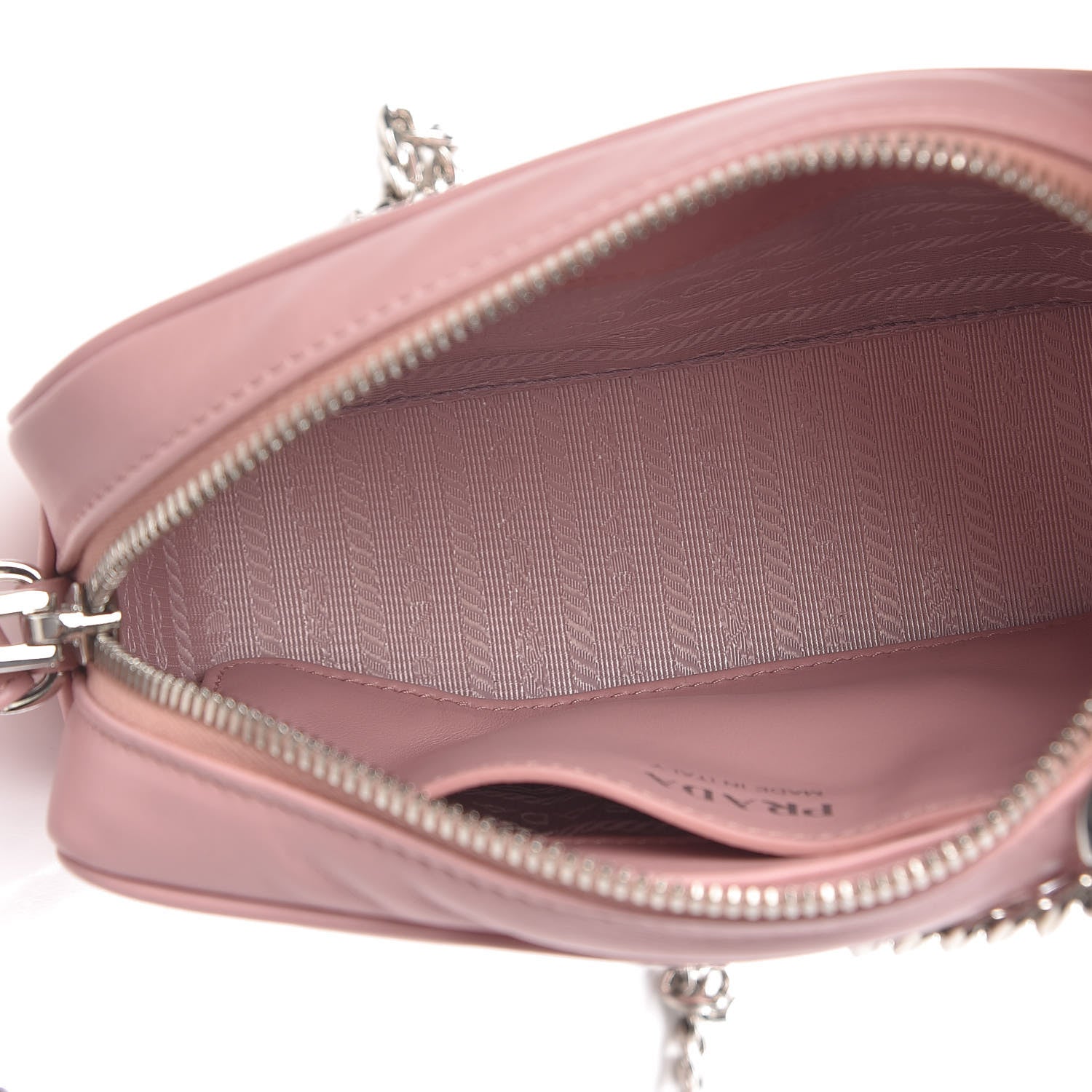 Prada Soft Calfskin Diagramme Crossbody Bag Pesco 5 of 14