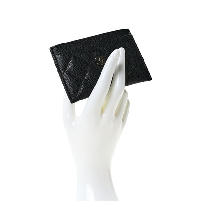 Chanel Caviar Quilted Card Holder Black 2 of 8