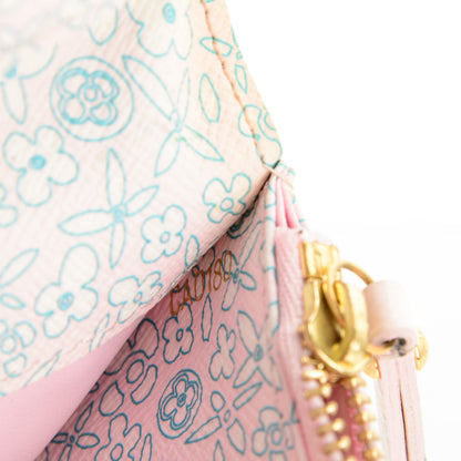 Louis Vuitton Monogram Fleuri Insolite Wallet Rose 7 of 7