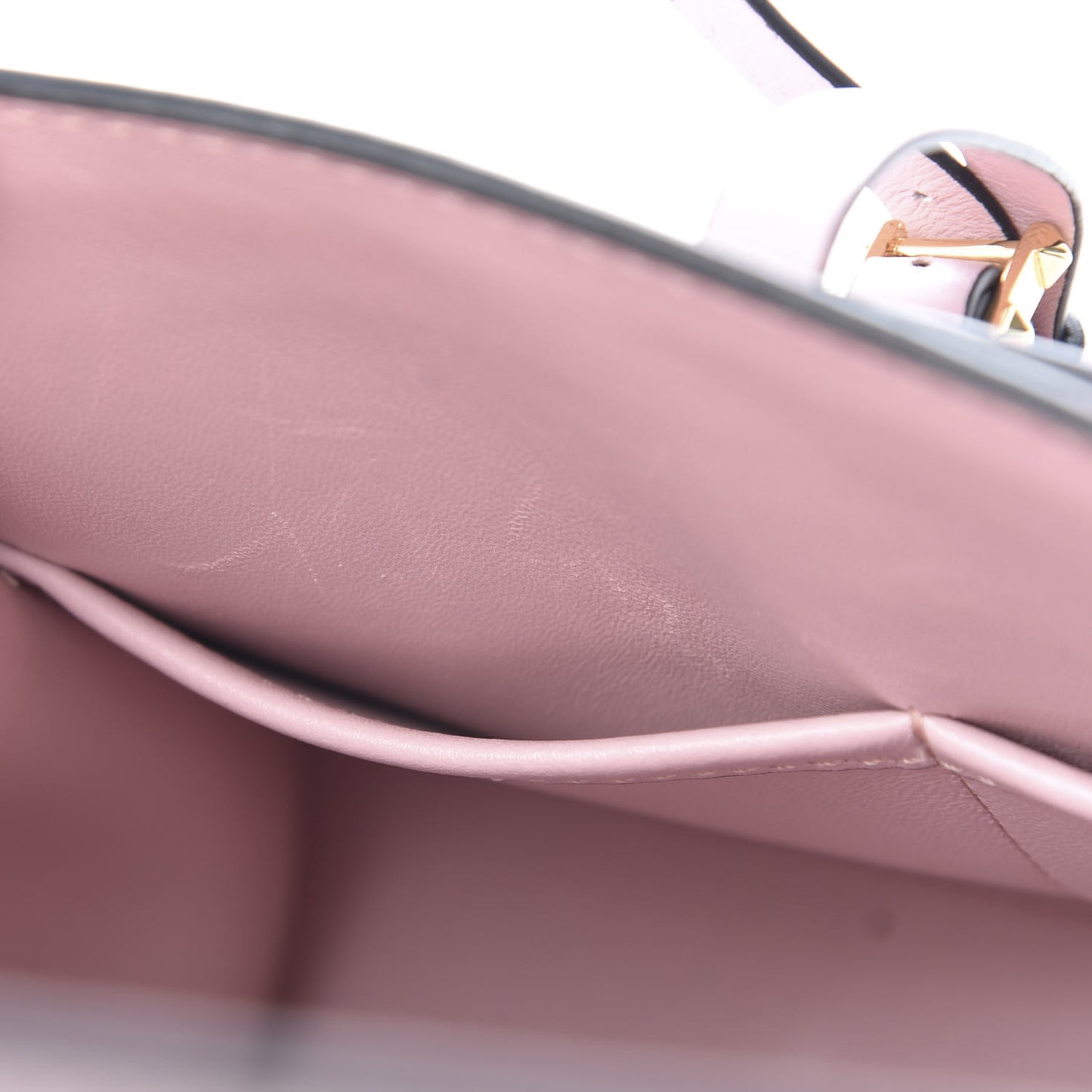 Vitello Small My Rockstud Frame Bag Water Rose