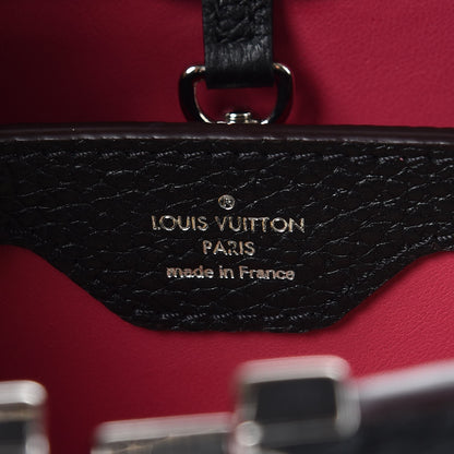 Louis Vuitton Taurillon Python Capucines BB Black 7 of 8