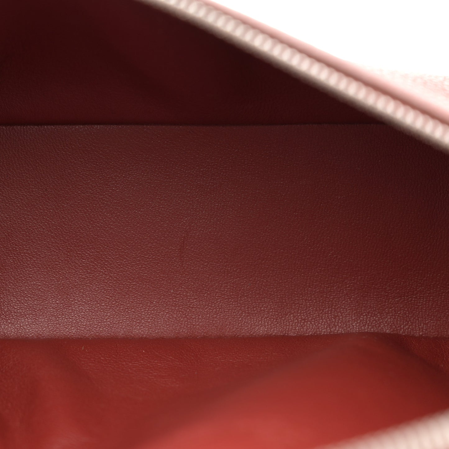 Grained Calfskin L19 Extra Pocket Pouch Kummel