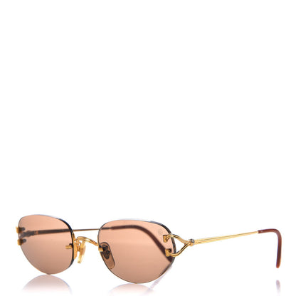 Cartier Rimless Sunglasses Gold 1 of 7