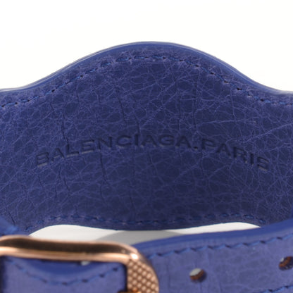 Balenciaga Agneau Arena Giant 12 Rose Gold Hardware Bracelet S Bleu Lavande 5 of 6