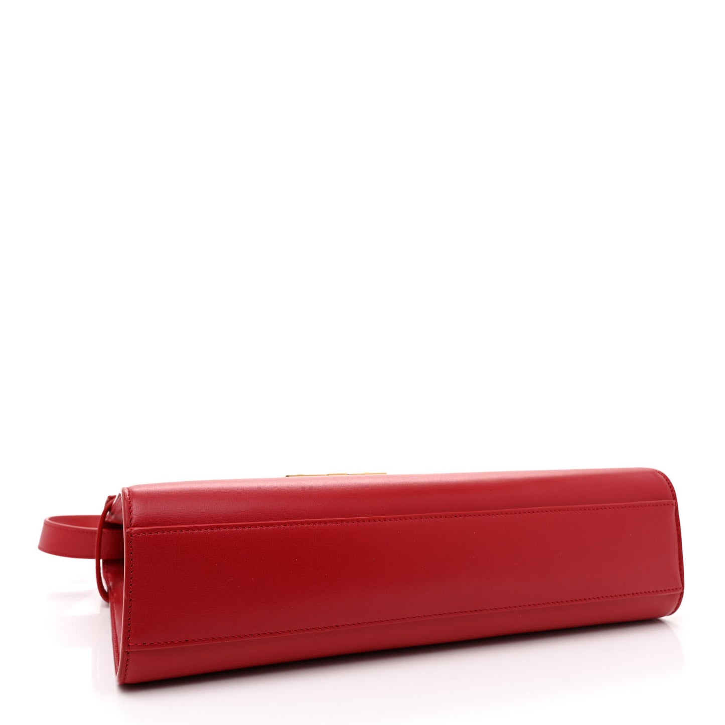 Smooth Calfskin Manhattan Shoulder Bag Rouge Eros