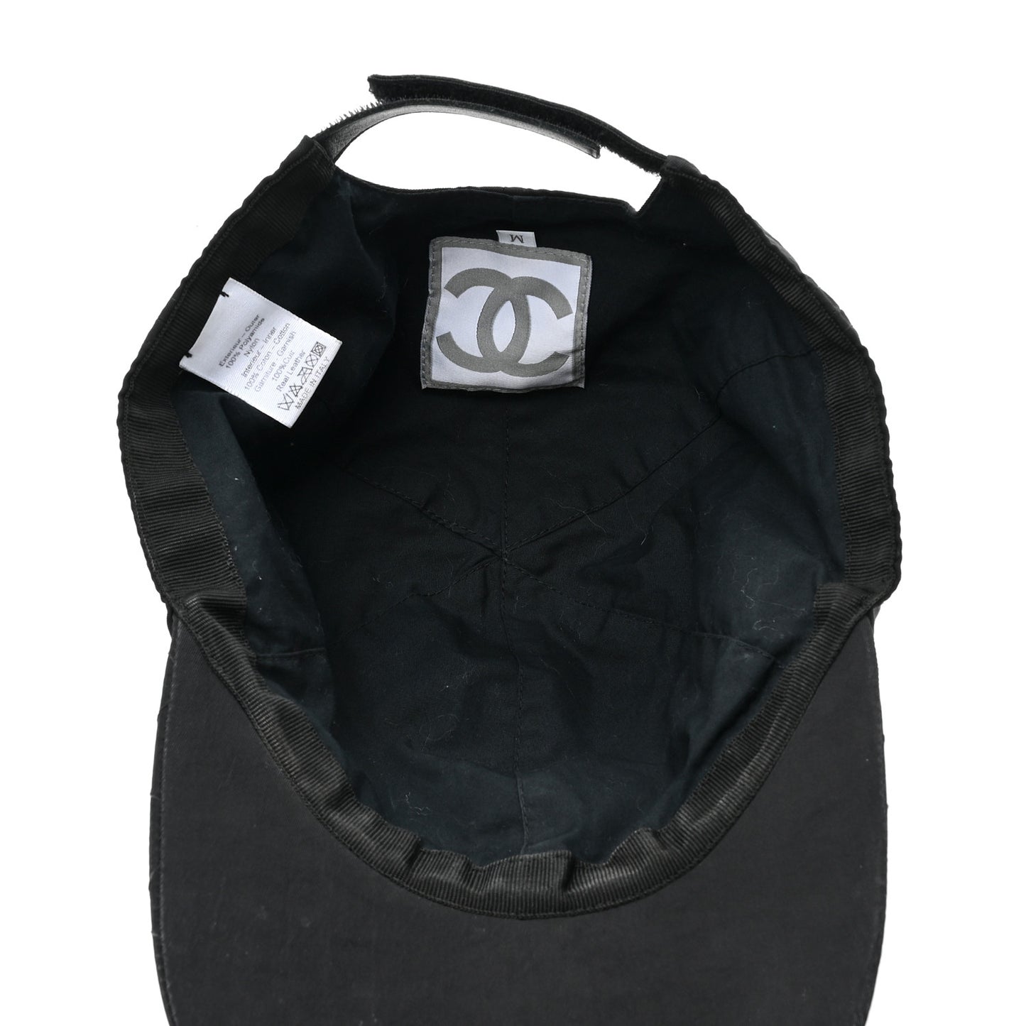 Nylon CC Cap Hat M Black