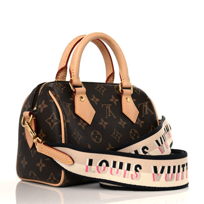 Louis Vuitton Monogram Speedy Bandouliere 20 Black 3 of 11